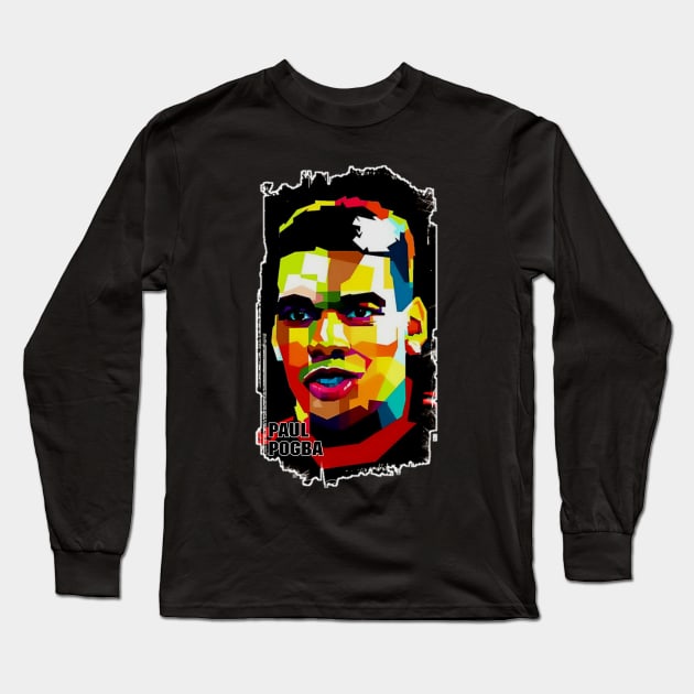 Paul Pogba Long Sleeve T-Shirt by WPAP46